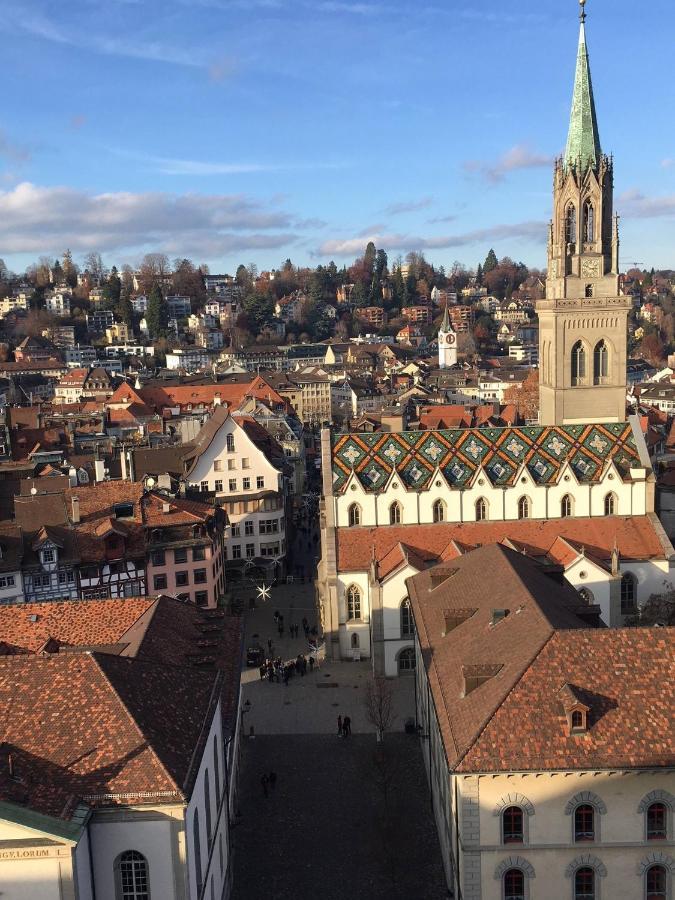 2 Zimmer Mit Balkon, Zentrale Ruhige Lage سانت غالن المظهر الخارجي الصورة